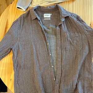 Good fellow flannel long sleeve, size large